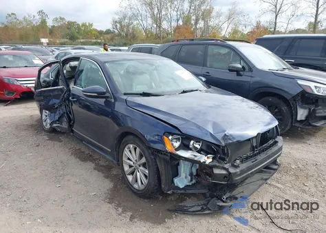 2012 Volkswagen Passat 2.5L Sel from USA, damaged, VIN 1VWCP7A37CC068659